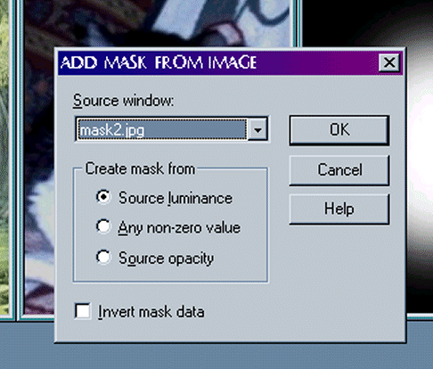 mask selected